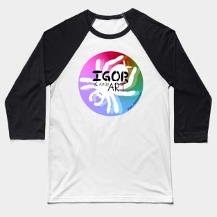 Igor & More Art Profile Picture (With Words) Baseball T-Shirt